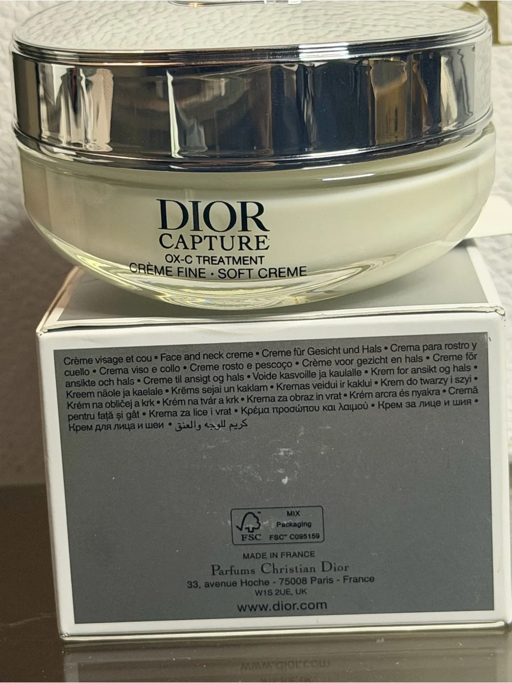 Dior Capture Ox-C Treatment Crème Fine - 50ml/ 1.7oz